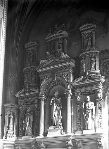 Retable de la deuxième chapelle nord