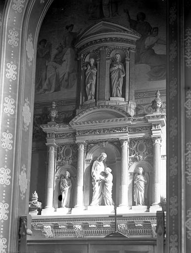 Retable de la troisième chapelle nord