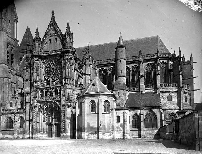 Façade sud : transept et abside