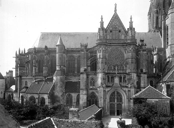 Ensemble nord : transept et chevet