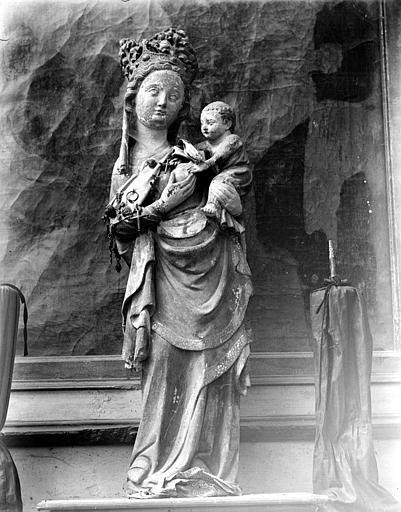 Statuette de La Vierge à l'Enfant