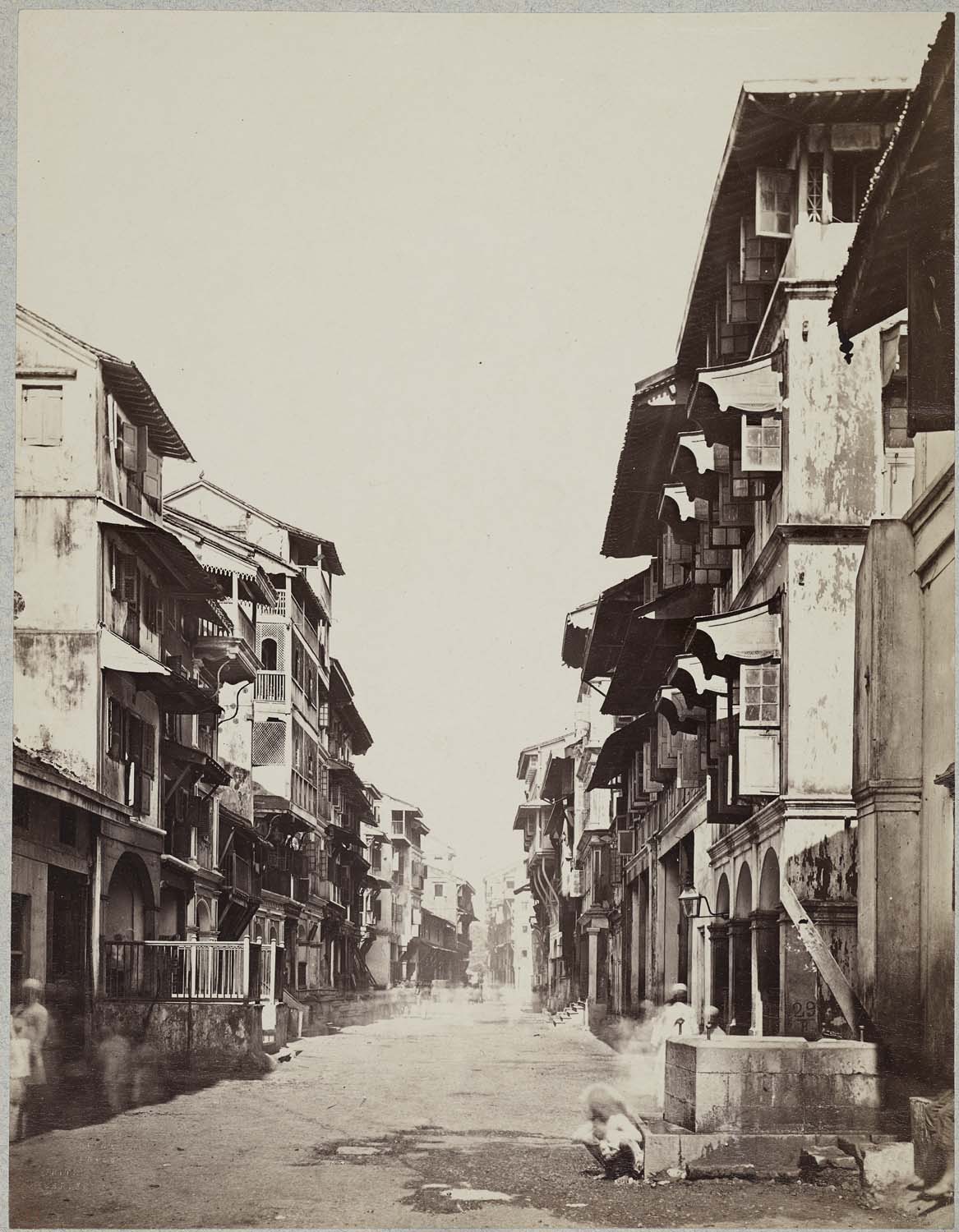 Façades sur la rue