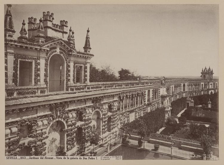 Jardins : Galerie de Pedro I dit Pierre le Cruel