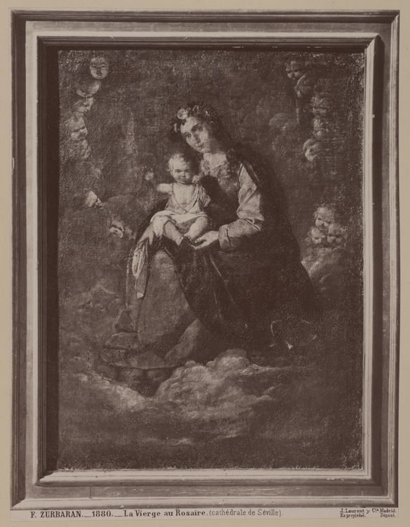 Tableau : La Vierge au Rosaire