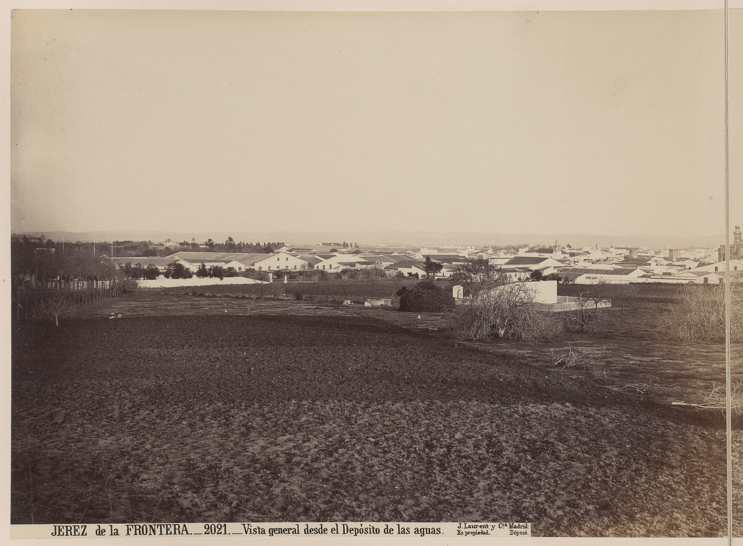 La ville depuis les réservoirs