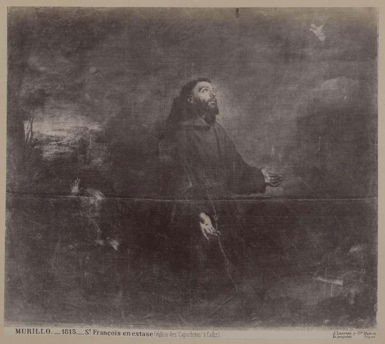 Tableau : Saint François en extase