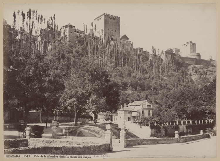 L’Alhambra depuis la côte du Chapiz