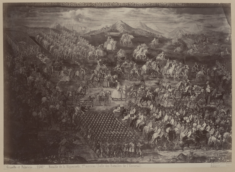 Fresques : Bataille de la Higueruela, première partie ; Salle des Batailles