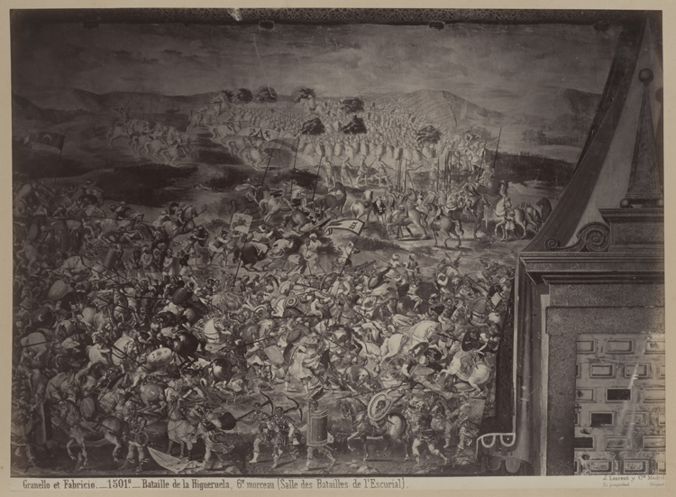 Fresque : Bataille de la Higueruela, sixième partie ; Salle des Batailles