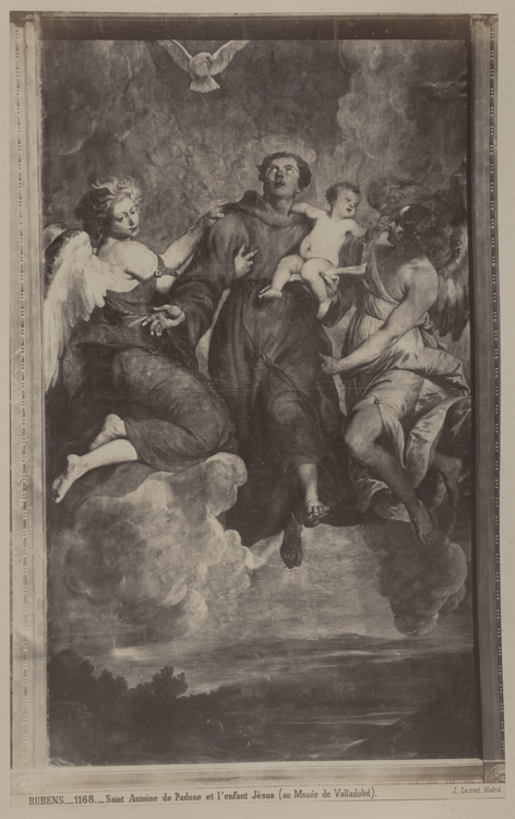 Tableau : Saint Antoine de Padoue et l’enfant Jésus