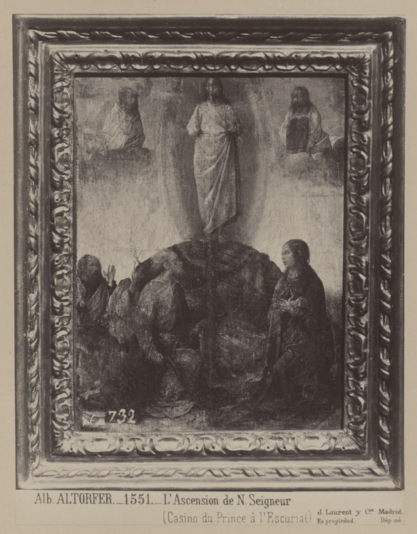 Tableau : L’ascension du Christ