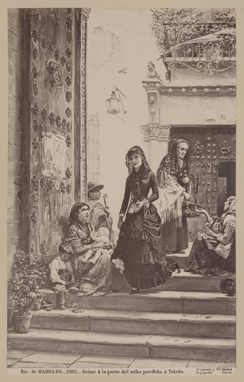 Tableau : Scène à la porte del Niño Perdido à Tolède