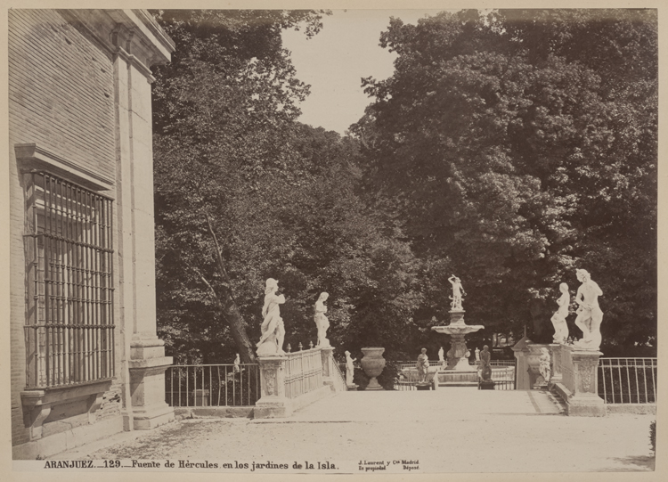 Jardins de l’Île : Fontaine d’Hercule