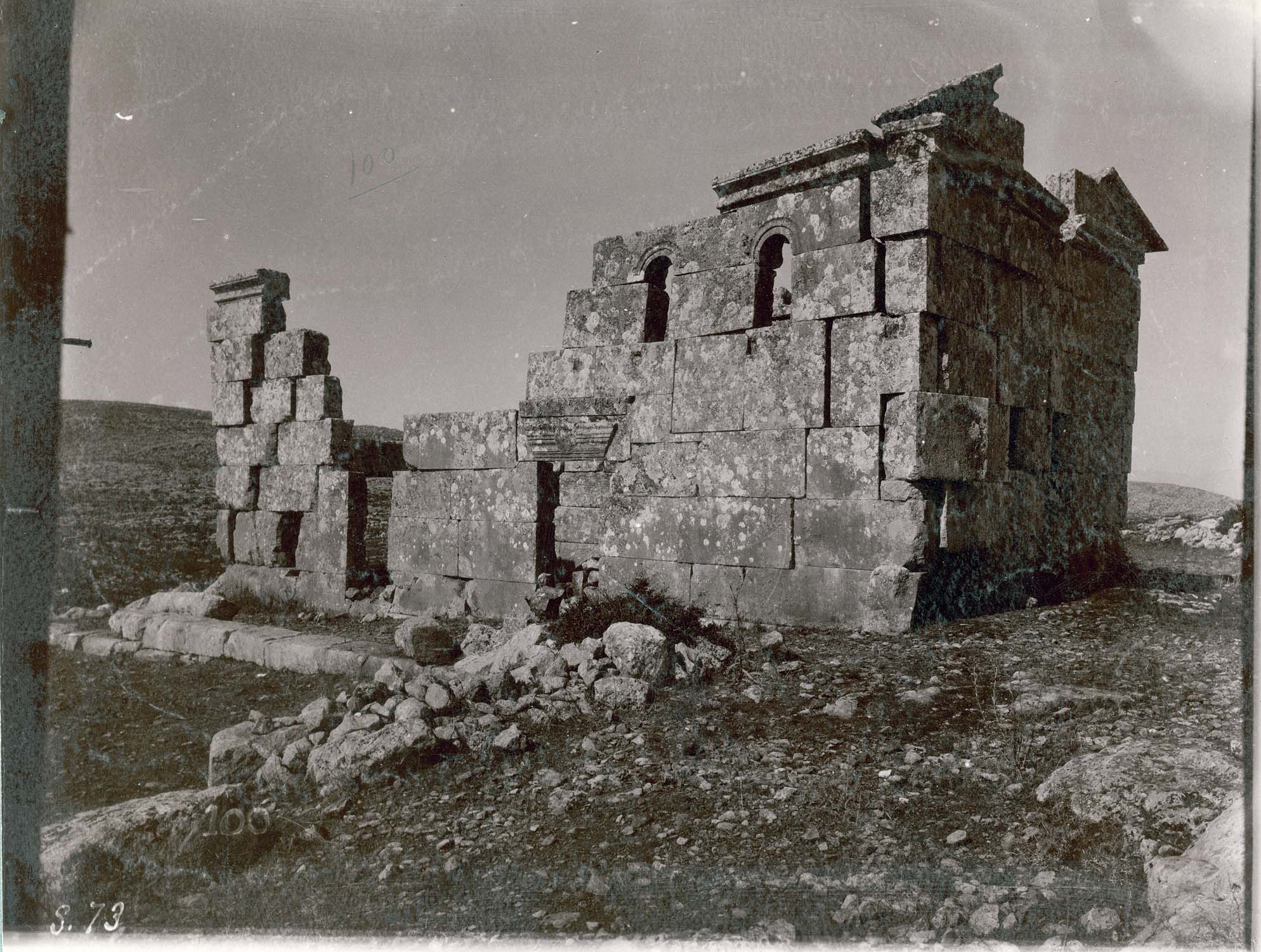 Vue générale depuis le sud-est