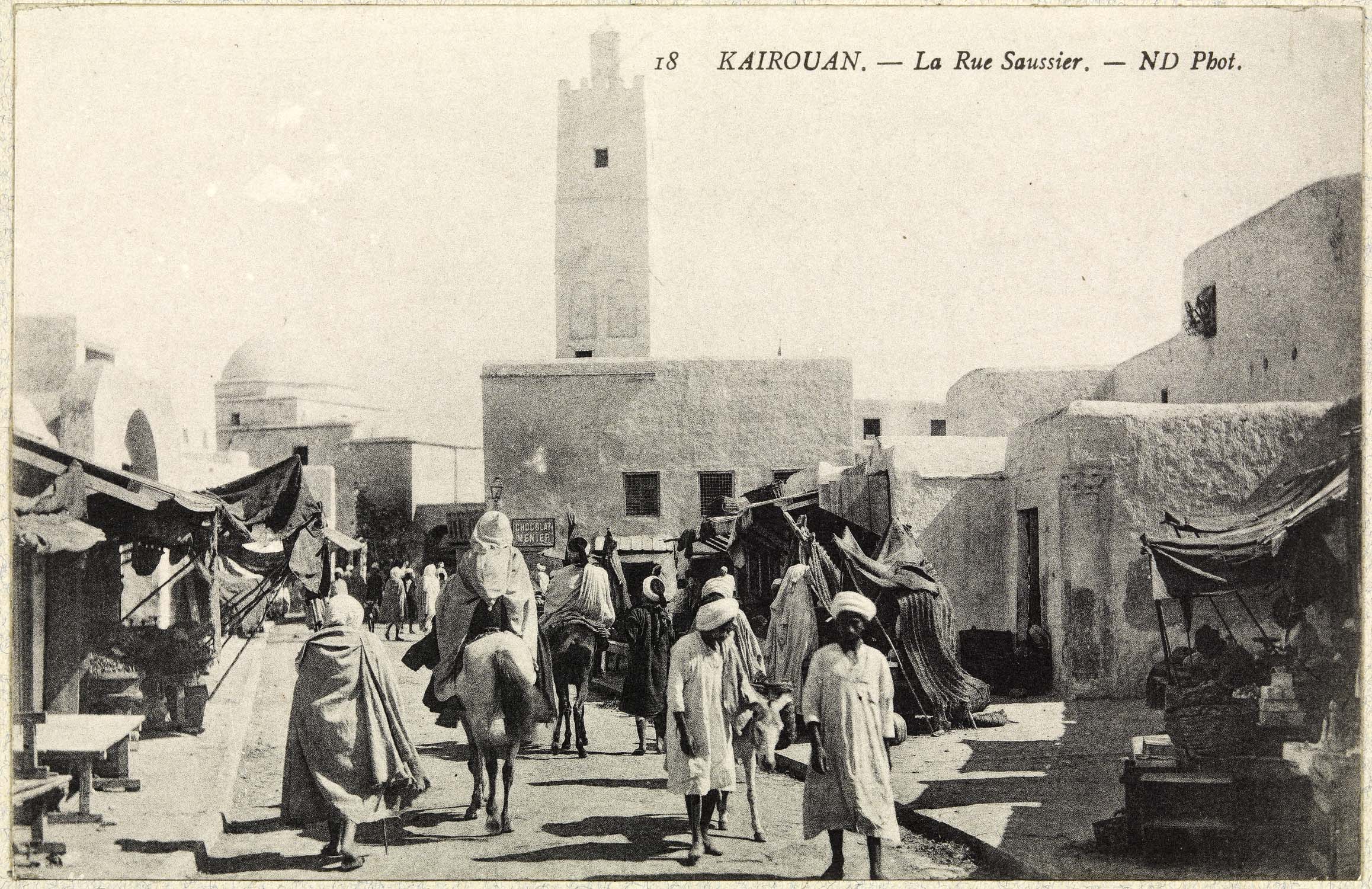 La rue Saussier