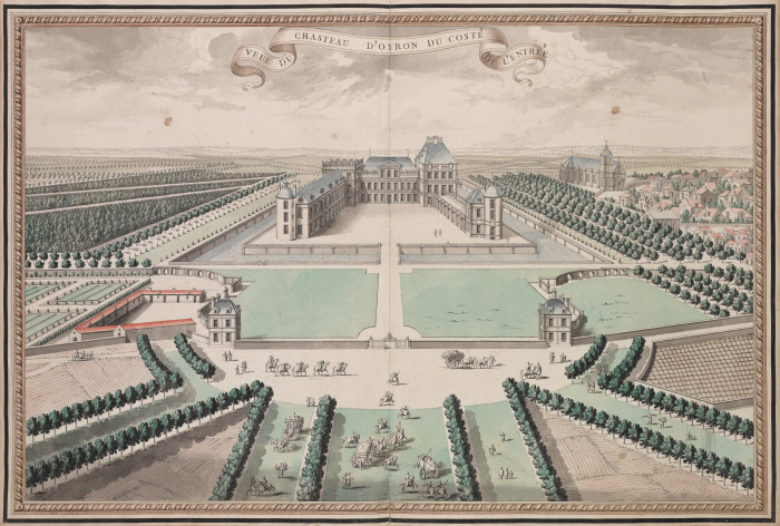 "Manuscrit : Recueil des vues et plans, Carte générale et particulière du château et seigneurie d’Oyron, des Baronnies de Montcontour et de cursé avec les cartes et arpentages de chaque Métairie levé par Matis arpenteur du Roy en l’année 1713 et orné par le sieur le Pautre Architecte et graveur ordinaire du Roy
1713
"