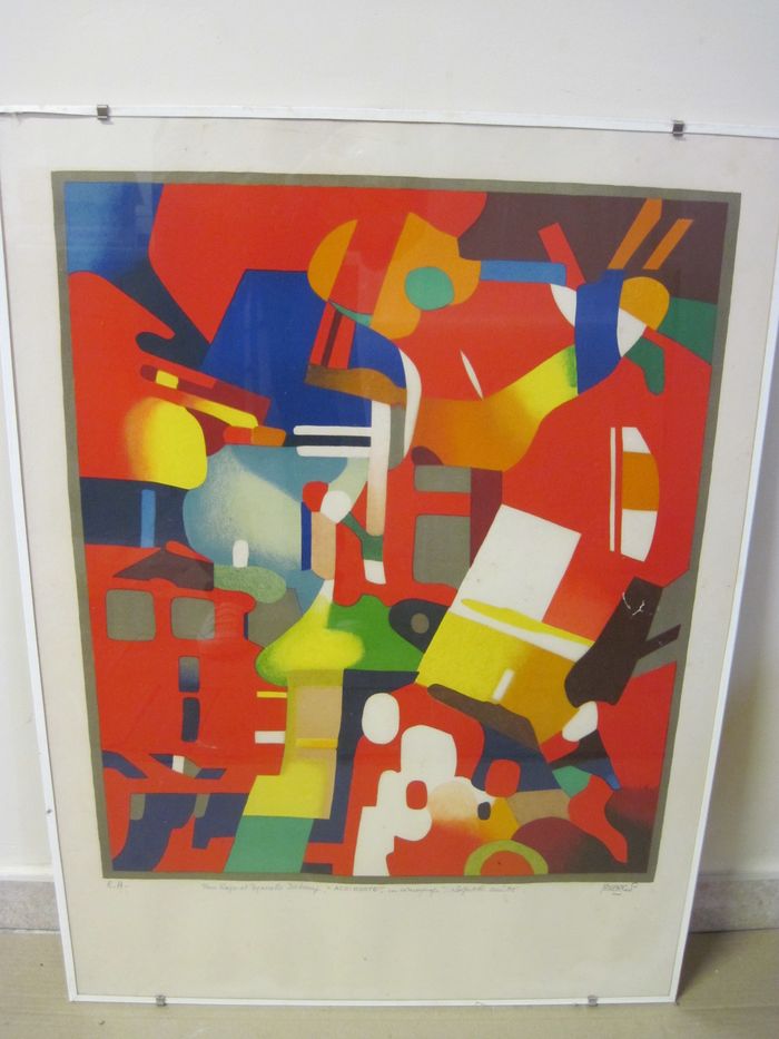 Lithographie :  Acrimonte