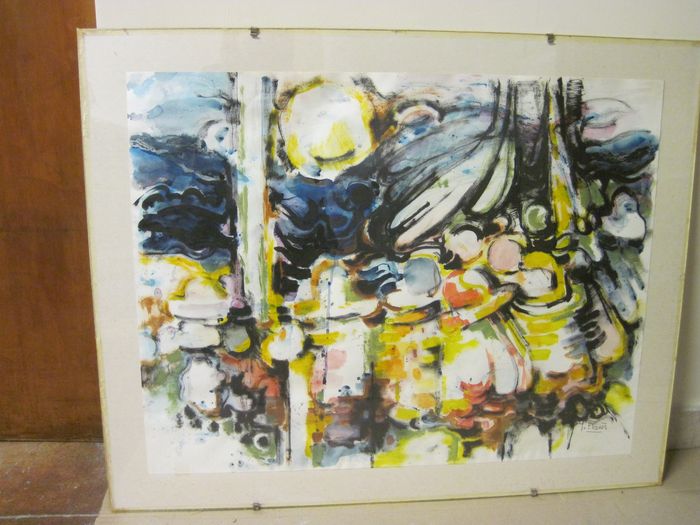 Peinture : La colonie de vacances