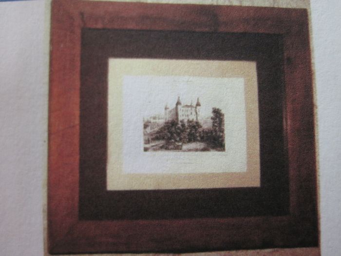 Estampe : Château de Montaut (Gers)