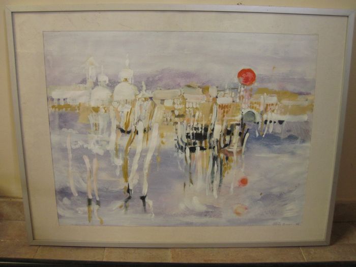 Tableau : Paysage de Venise