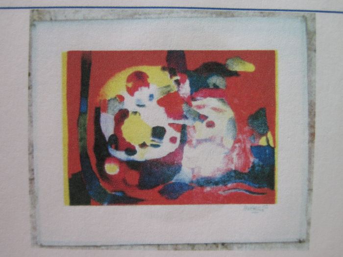 Lithographie : Sans titre [Composition]