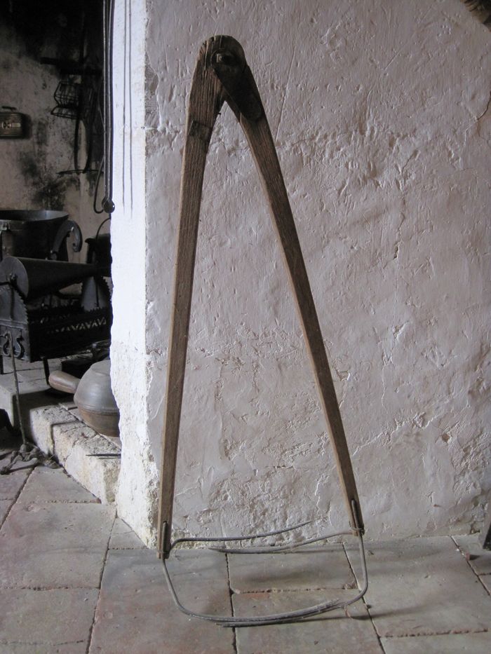 Fourche : outil à faire les gerbes