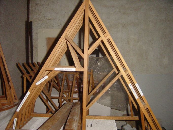 Maquette de charpente