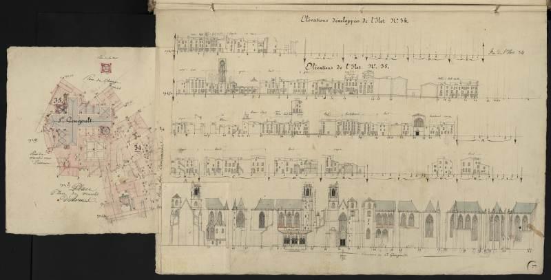 plan-relief de Toul, cahier de développement E : ville