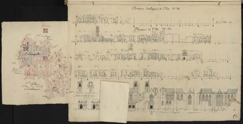 plan-relief de Toul, cahier de développement E : ville