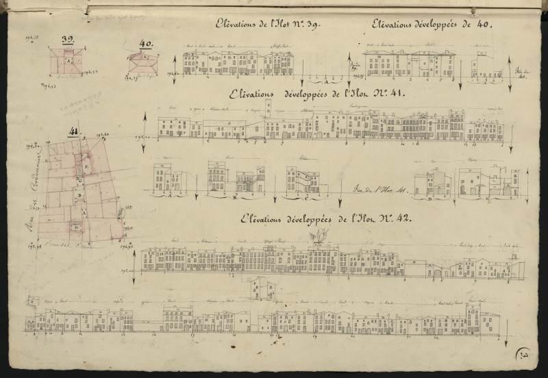 plan-relief de Toul, cahier de développement E : ville