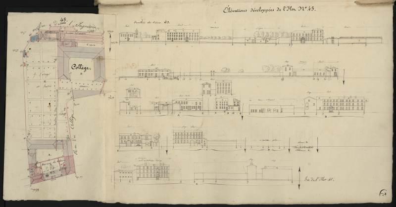 plan-relief de Toul, cahier de développement E : ville