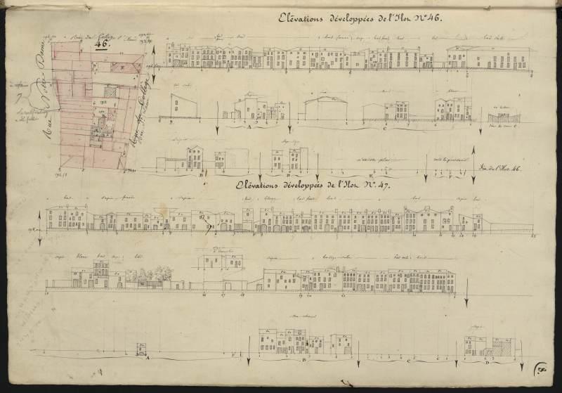 plan-relief de Toul, cahier de développement E : ville