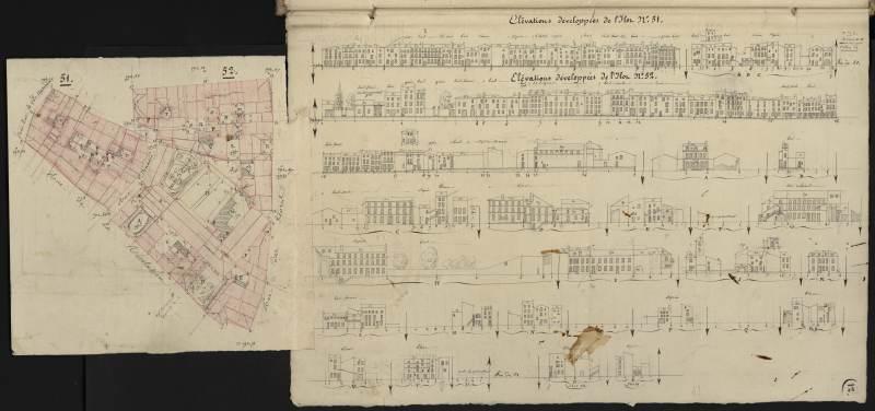 plan-relief de Toul, cahier de développement E : ville