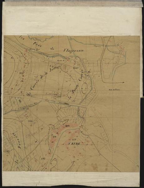 plan-relief de Toul, cahier de développement F : campagne