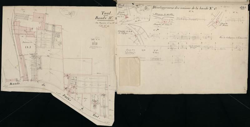 plan-relief de Toul, cahier de développement F : campagne