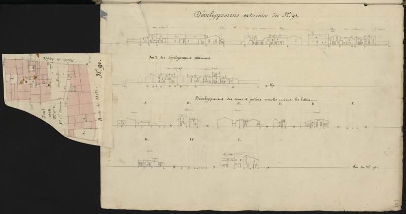 plan-relief de Toul, cahier de développement F : campagne