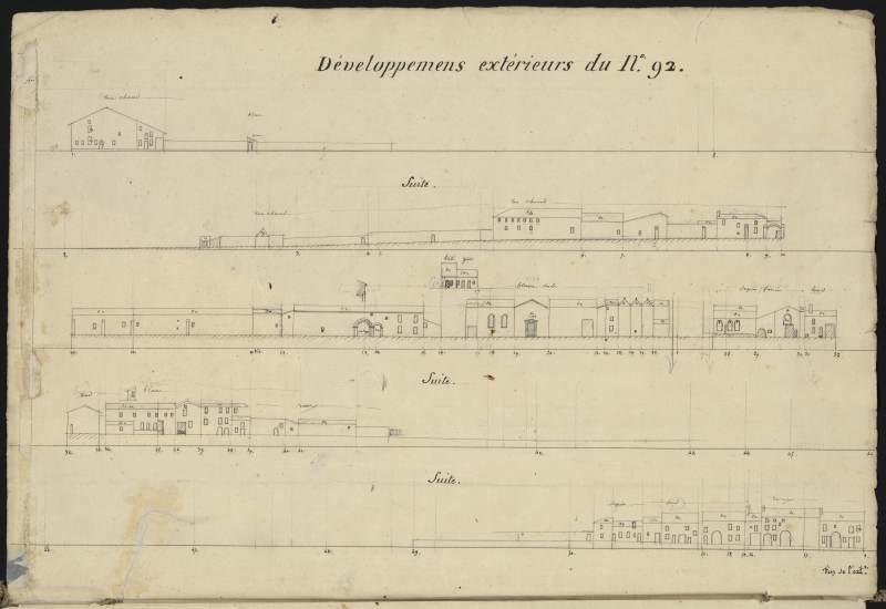 plan-relief de Toul, cahier de développement F : campagne