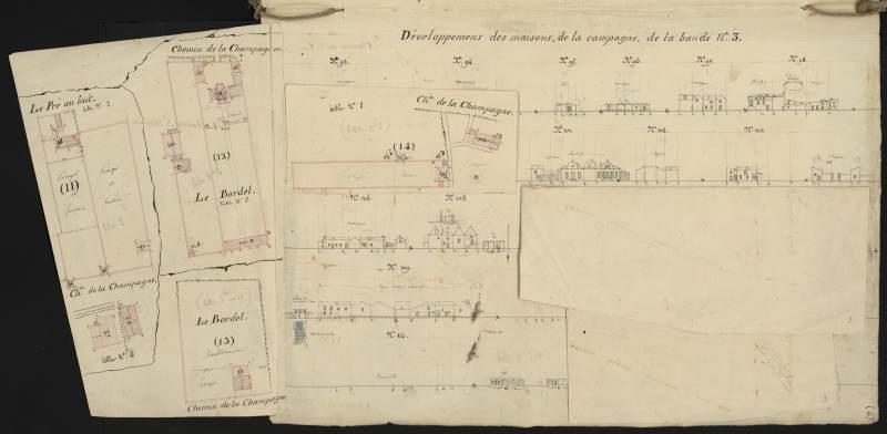 plan-relief de Toul, cahier de développement F : campagne