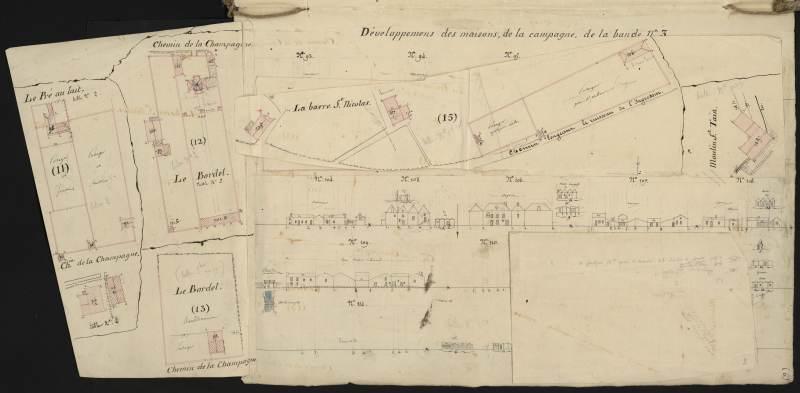 plan-relief de Toul, cahier de développement F : campagne