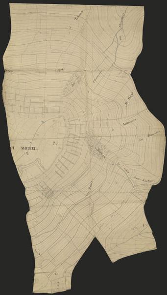 plan-relief de Toul, épure 8 : campagne