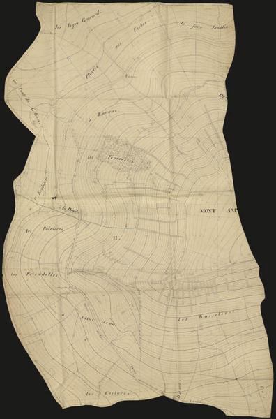 plan-relief de Toul, épure 11 : campagne