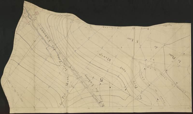 plan-relief de Toul, épure 17 : campagne