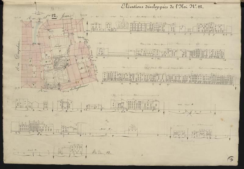 plan-relief de Toul, cahier de développement C : ville