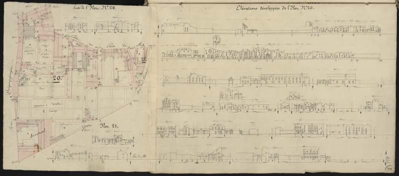 plan-relief de Toul, cahier de développement D : ville