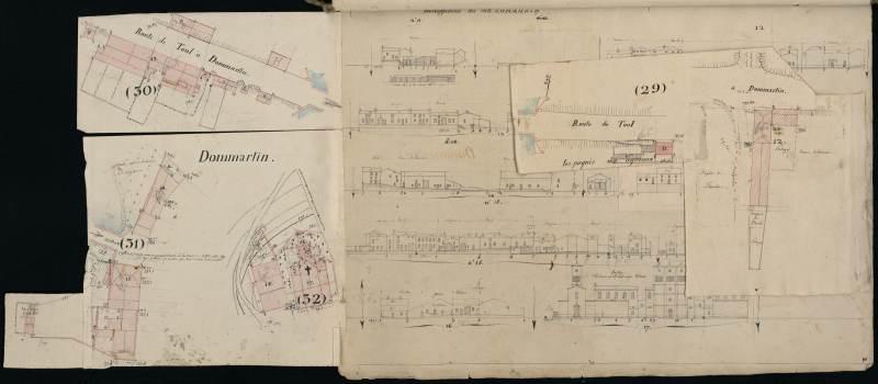 plan-relief de Toul, cahier de développement G : campagne