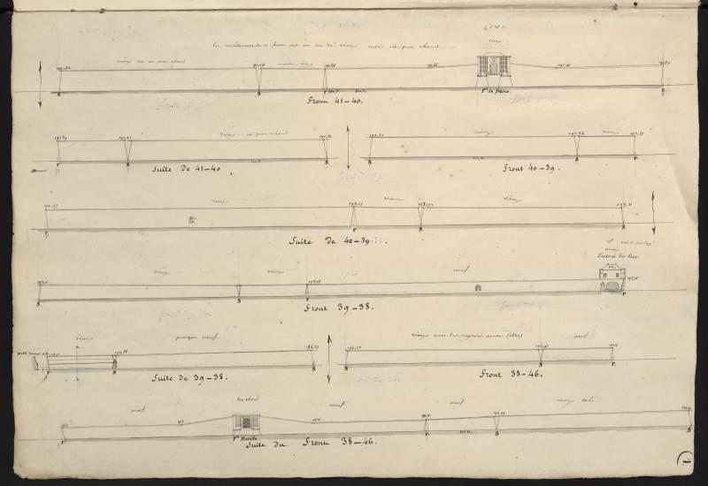 plan-relief de Toul, cahier de développement A : fortifications