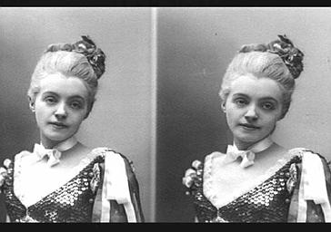 Réjane (Charlotte Gabrielle Réju dite), dans 'Pierrot assassin'