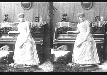 Miss Mary Moore, actrice anglaise