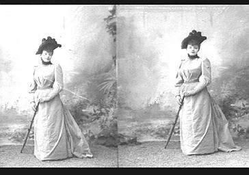 Réjane (Charlotte Gabrielle Réju dite), dans 'La Vie à deux'