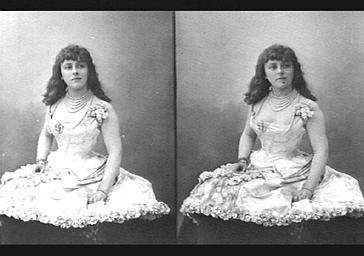 Émilienne Marie André dite Émilienne d'Alençon, dans 'Que d'eau ! Que d'eau !'